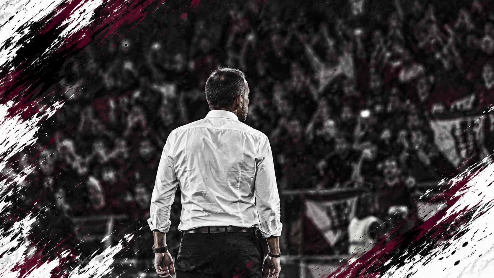 Alberto dando la cara a la afición (IA)